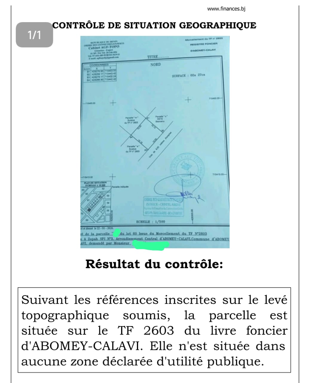 Parcelle